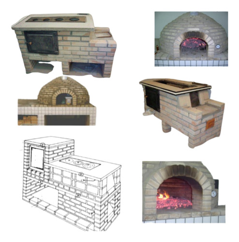 Projeto Forno De Pizza E Fogao A Lenha Sem Fumaça Completo