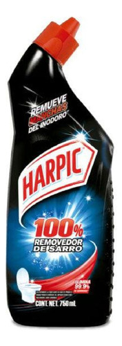 Harpic Limpiador Desinfectante Wc - Removedor De Sarro 750cc