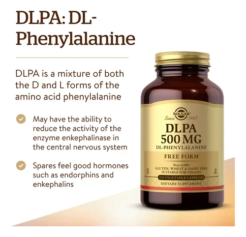 Solgar Dlpa 500 Mg