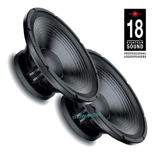 2x  18sound 15mb700 Rango Woofer Mid 15 Pulgadas 450w Italy 