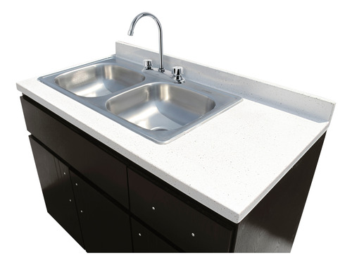 Cocina Integral Tarja100cms Chocolate Venta Solo En Mty