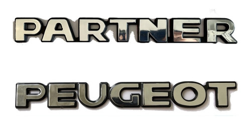 Kit Insignia Emblema Peugeot Palabra Partner Y Peugeot 