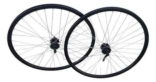 Kit X 2 Llantas Rodado 29 Doble Pared rayos Crom. O Negros