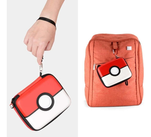 Kit Com 3 Bolsas Porta Cartas Pokemon Com Avaria Estampa