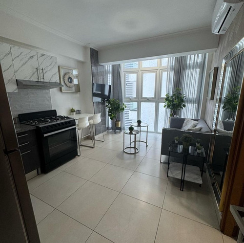 Vendo De Oportunidad Para Inversión En Serrallés Piso 6 De 1 Habitación Amueblado Full Próximo Al Nacional De La López De Vega