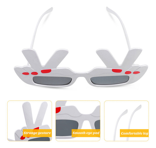 Gafas Divertidas De Regalo Decoration Gesture, 3 Unidades