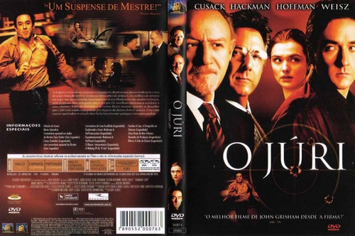 Dvd - O Júri - John Cusack, Dustin Hoffman, Gene Hackman