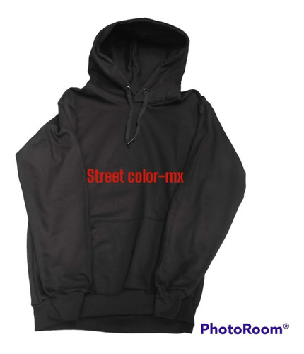 Sudadera Cerrada En Colores Lisos