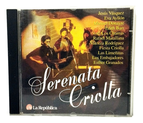 Cd Serenata Criolla - 9 Temas Originales 1999 Cipsa Perú
