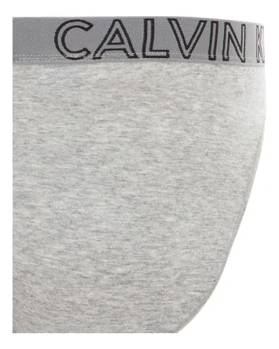 Pantie Gris De Algodón Bikini Para Mujer Calvin Klein