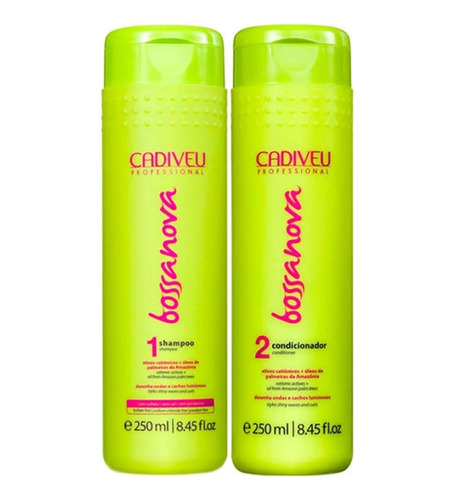 Cadiveu Bossa Nova Kit Shampoo + Condicionador 250ml