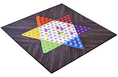 Juego Damas Chinas Foil Mesa Calidad Clas ;)