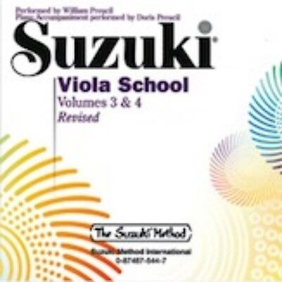 Suzuki Viola School Cd 3, 4 ,  0544 Eeb