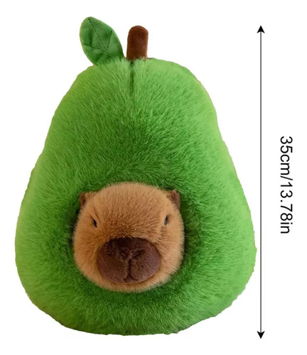 Muñeca De Felpa Del Aguacado De Regalo Para Niños Capybara B