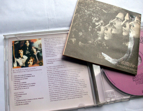 Los Gatos Rock De La Mujer Perdida / Pappo Nebbia Cd Impec. (Usado)