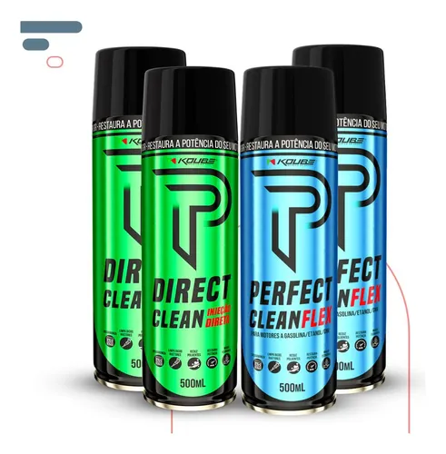 comprar 02 Direct Clean + 02 Perfect Clean Flex Descarbonizante