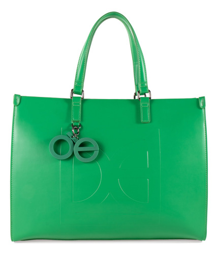 Bolsa Cloe Para Mujer Grande Porta Laptop 15 PLG Con Asas Color Verde