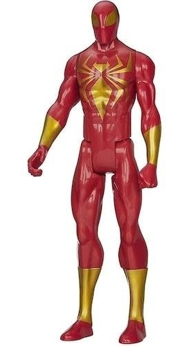 Boneco Iron Spider Marvel 30cm Articulado Da Hasbro.
