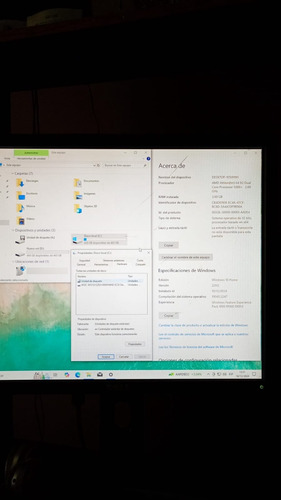 Pc De Escritorio Amd Athlon 64x2 Dual Core Win 10