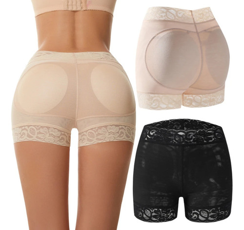 Set 2 Panty Faja Moldeado Calzon Levanta Gluteos Boxer Mujer