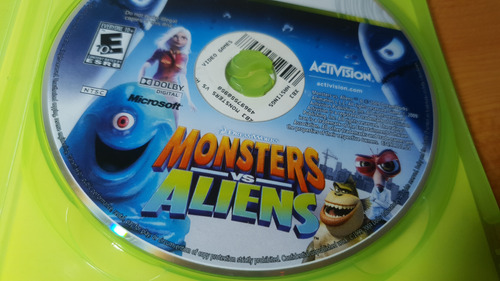 Xbox 360 | Monster Vs Aliens | Videojuego (Usado)
