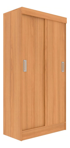 Guarda-roupa Solteiro Berlim 2 Portas Cinnamomo - Evidencia Cor Marrom