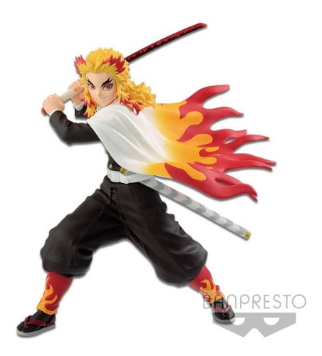 Rengoku Demon Slayer Vibration Stars Original Banpresto