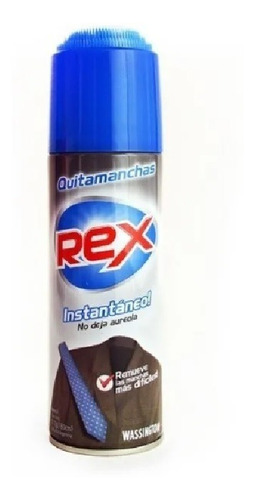 Pack X 3 Rex Quitamanchas Instantaneo Para Telas Wassington