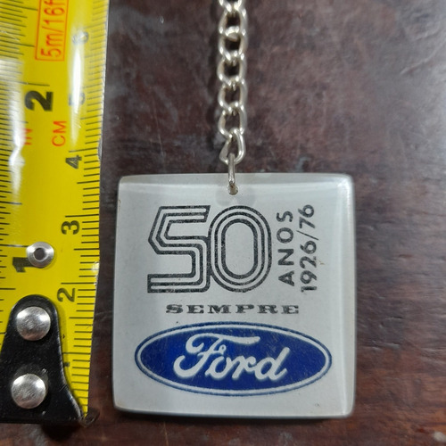 Imagem 1 de 3 de Chaveiro Concessionária Ford Carazinho Rs Buchholz Anos 70