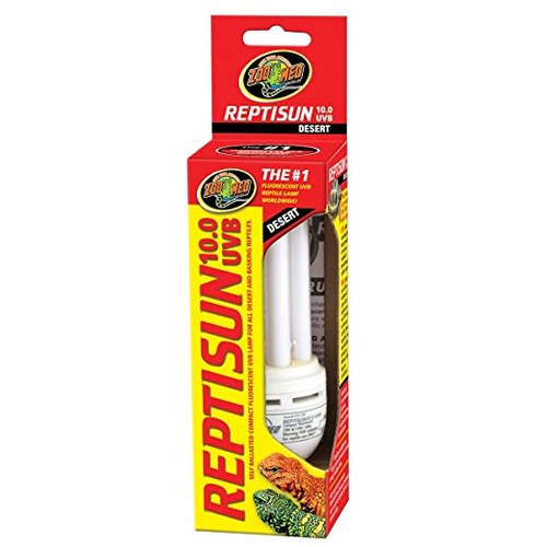 Zoo Med Reptisun 10.0 Uvb Mini Fluorescente Compacta (13 Vat