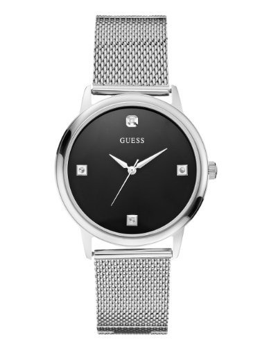 Reloj Guess Para Hombre U0280g1 Plateado Pulsera De Malla