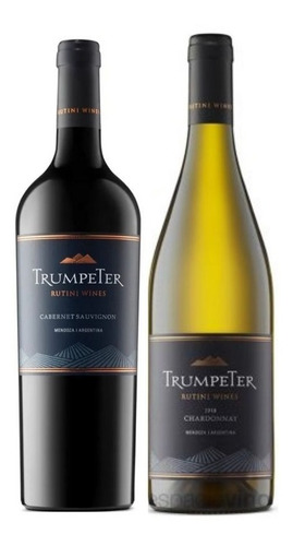 Vino Trumpeter Cabernet Sauvignon + Chardonnay Rutini Wines