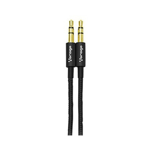 Cable Auxiliar Audio 3.5mm Vorago Bocinas Cab-108 Negro