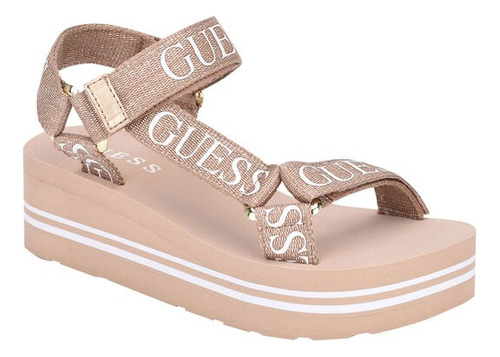 Sandalias Guess Avin Para Mujer Nude