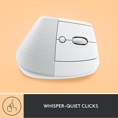 Mouse Logitech Lift Vertical Wireless Oficina Cómodo
