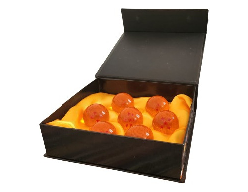 Dragon Ball Caja Deluxe Con Siete Bolas Naranjas