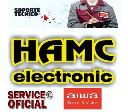 Imagen 2 de 2 de Cargador Para Torre Audio Marca Aiwa Aw-t600d