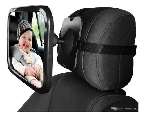 Espejo Retrovisor Ajustable Para Auto,para Seguridad De Bebe