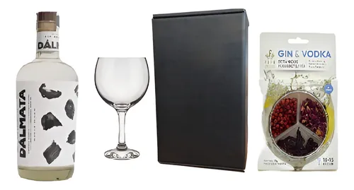 Estuche Gin Dalmata 750ml + Copon + Botanicas - Ayrescuyanos