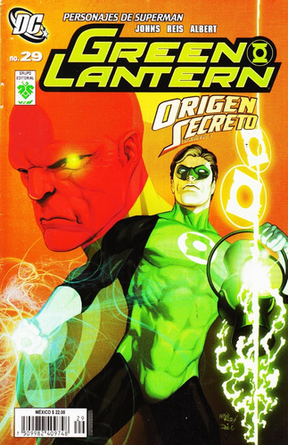 Comic Green Lantern  # 29 Origen Secreto Parte # 1 Vid
