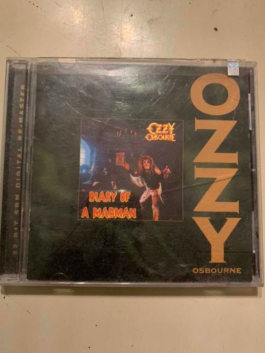 Ozzy Osbourne Diary Of A Madman Cd Original