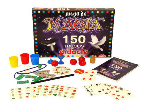 Juego De Magia Para Niños Didacta Con 150 Trucos