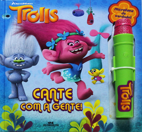 Trolls: Cante Com A Gente, De Dreamworks. Editora Melhoramentos, Capa Mole Em Português