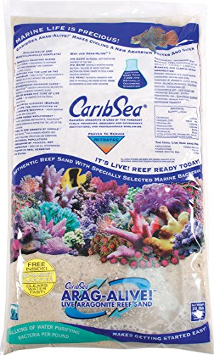 Caribsea Arag-alive 20 Libras Especial Grado De Coral De Are