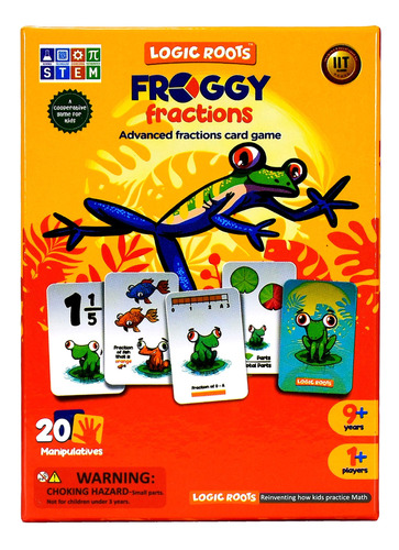 Logic Roots Froggy Fractions - Juego De Matemáticas Para C.