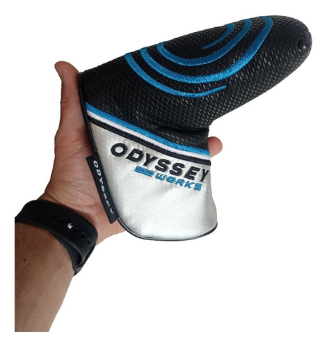 Funda Para Putter Odyssey Estilo Blade/heel Toed Negro/gris