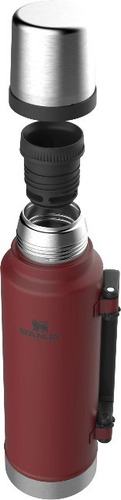 Imagen 4 de 6 de Stanley Termo Clásico 1.4 Lts Con Tapón Cebador Rojo