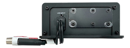 Amplificador Marino Waraudio Para Bajos Storm1000.1d Mini Color Storm 1000.1d