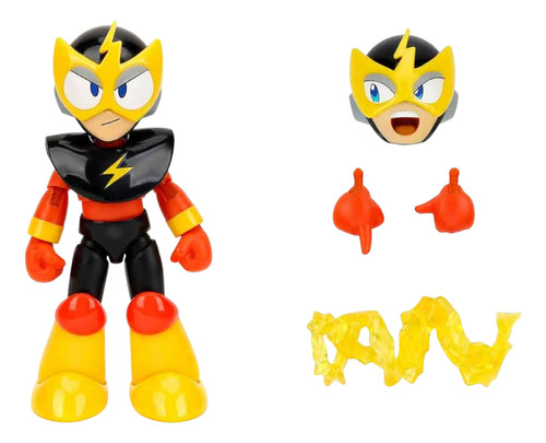 Boneco de ação Mega Man em escala 1/12 Elcman Man Jada Toys