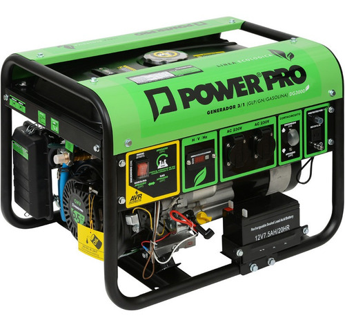 Generador A Gas O Gasolina 2800w - Power Pro